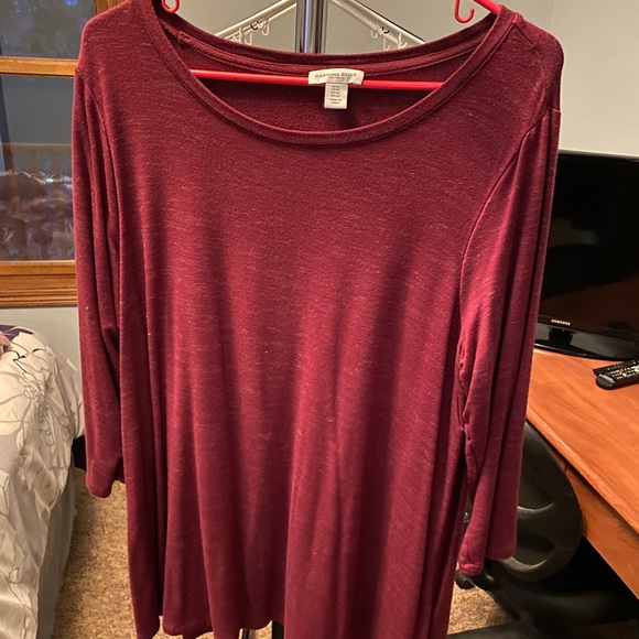 3/4 sleeve thick top - Picture 2 of 2